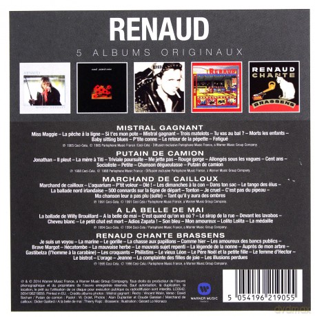Renaud: Original Album Series [5CD]