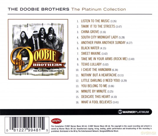 The Doobie Brothers: The Platinum Collection [CD]