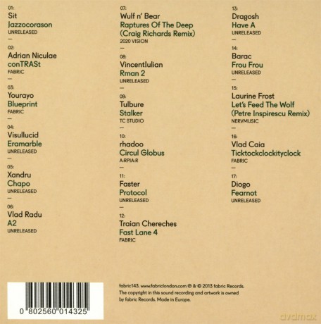 Rhadoo: Fabric 72 [CD]