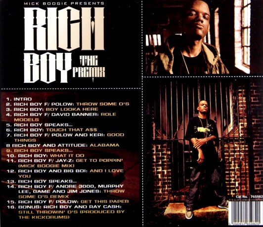 Rich Boy: The Premix [CD]