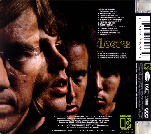 The Doors: The Doors 40th Anniversary mix+bonus [CD]