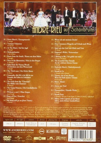 Rieu Andre: At Schoenbrunn Vienna [DVD]