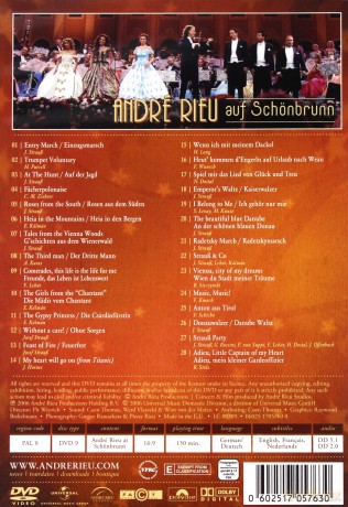 Rieu Andre: At Schoenbrunn Vienna [DVD]