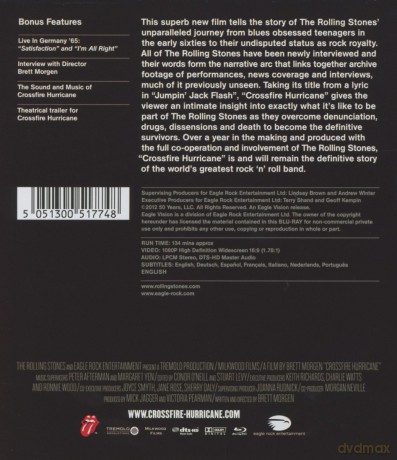 The Rolling Stones: Crossfire Hurricane [Blu-Ray]