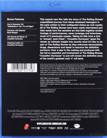 The Rolling Stones: Crossfire Hurricane [Blu-Ray]