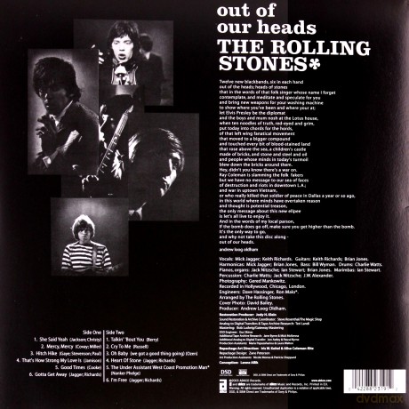 The Rolling Stones: Out Of Our Heads (UK Version) [Winyl]