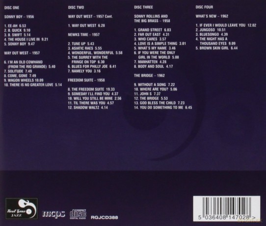 Rollins Sonny: 7 Classic Albums vol. 2 [4CD]
