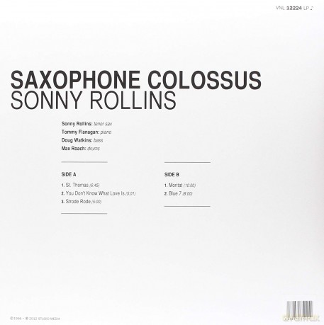 Rollins Sonny: Saxophone Colossus [Winyl]