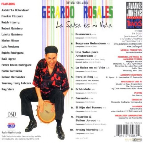 Rosales Gerardo: La Salsa Es Mi Vida [CD]