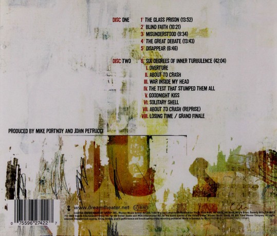 Dream Theater: Six Degrees Of Inner Turbulence [2CD]