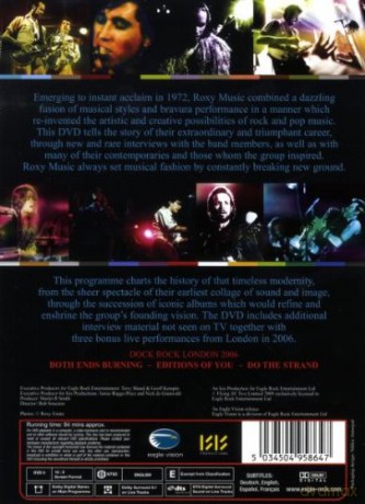 Roxy Music: More Than This - The Story Of Roxy Music [DVD]