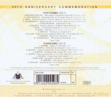 Royal Philharmonic Orchestra: 50th Anniversary Commemoration [2CD]