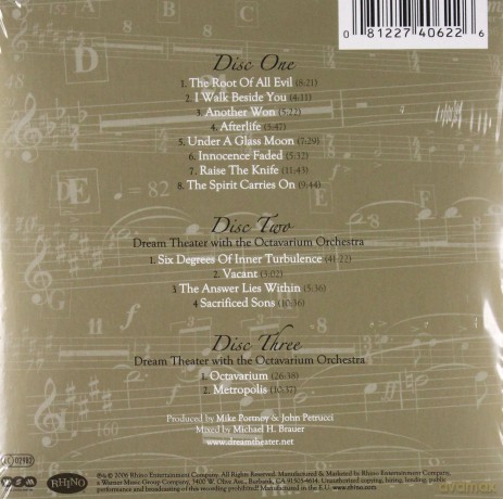 Dream Theater: Score-20th Anniversary World Tour (ecopack) [3CD]