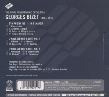 Royal Philharmonic Orchestra: Bizet Symphony C Major And Larlesienne-S [SACD]