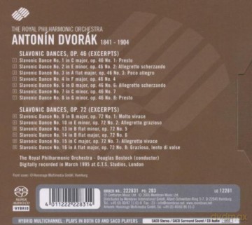 Royal Philharmonic Orchestra: Dvorak Slavonic Dances Op46and72 Excerps [SACD]