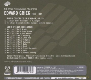 Royal Philharmonic Orchestra: Grieg Piano Concerto And Lyric Pieces Se [SACD]