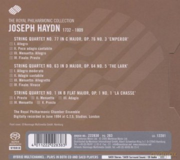 Royal Philharmonic Orchestra: Haydn String Quartets Op 73/3 64/5 1/1 [SACD]