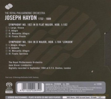 Royal Philharmonic Orchestra: Haydn Symphonies Nos 102 And 104 [SACD]