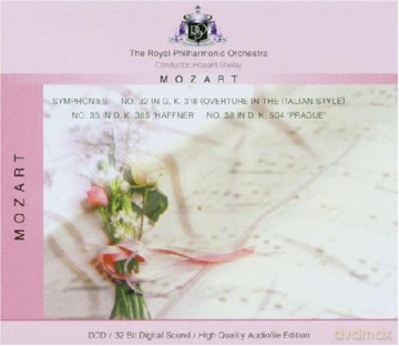 Royal Philharmonic Orchestra: Mozart Symphonies No 32 35 38 [CD]