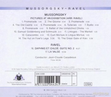 Royal Philharmonic Orchestra: Mussorgsky Pictures At An Exhibition Rav [CD]