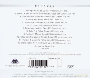 Royal Philharmonic Orchestra: Strauss Emperor Waltz [CD]