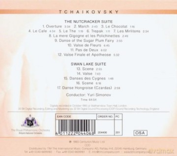 Royal Philharmonic Orchestra: Tchaikovsky The Nutcracker Suite [CD]