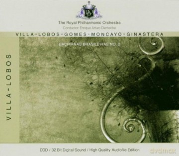 Royal Philharmonic Orchestra: Villalobosgomesmoncayoginastera Bachiana [CD]