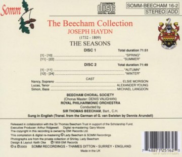 Royal Philharmonic Orchestra: The Seasons [2CD]