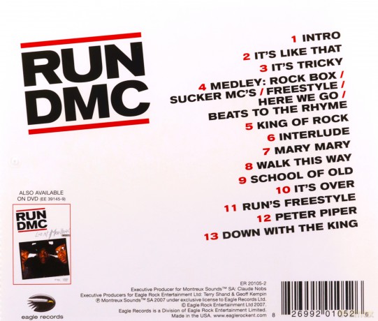 Run Dmc: Live At Montreux 2001 [CD]