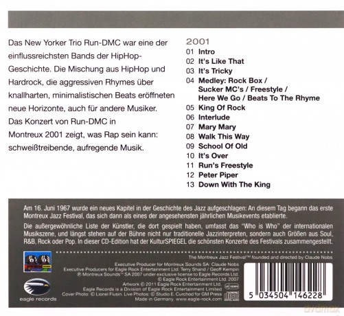 Run Dmc: Live At Montreux 2001 [CD]