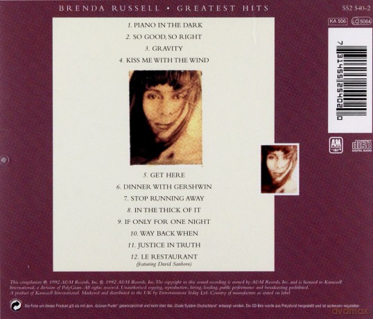 Russell Brenda: Greatest Hits [CD]
