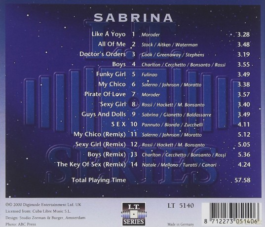 Sabrina: Boys [CD]