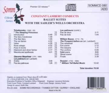 Sadlers Wells Orchestra: Lambert Conducts Ballet Music [CD]