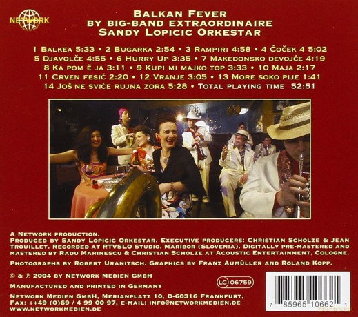 Sandy Lopicic Orkestar: Balkea [CD]