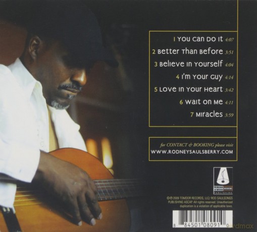 Saulsberry Rodney: Better Than Before [CD]