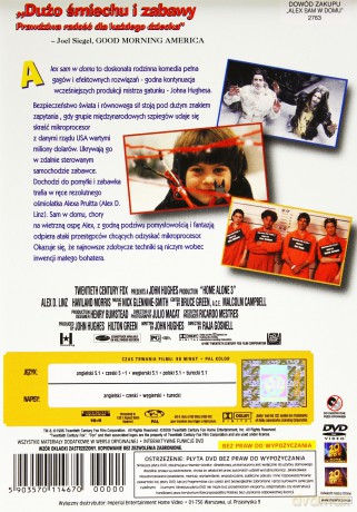 Alex sam w domu [DVD]