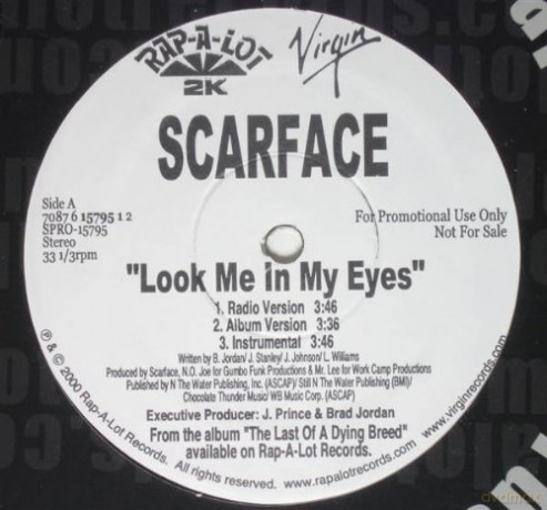 Scarface: Look Me In My Eyes [Winyl]