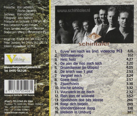 Schintaler: De Sjoanste Van De Schintaler [CD]