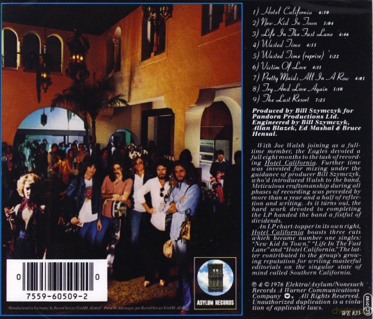 Eagles: Hotel California [CD]