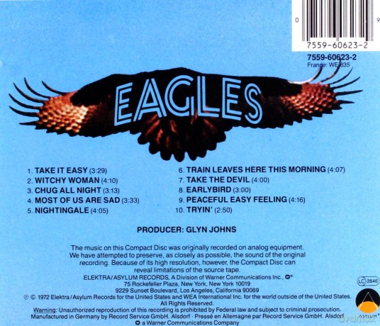 Eagles: The Eagles  [CD]