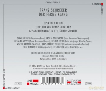 Schreker Franz: Der Ferne Klang [CD]