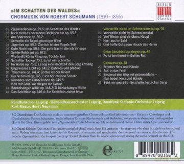 Schumann Robert: Im Schatten Des Waldes [CD]