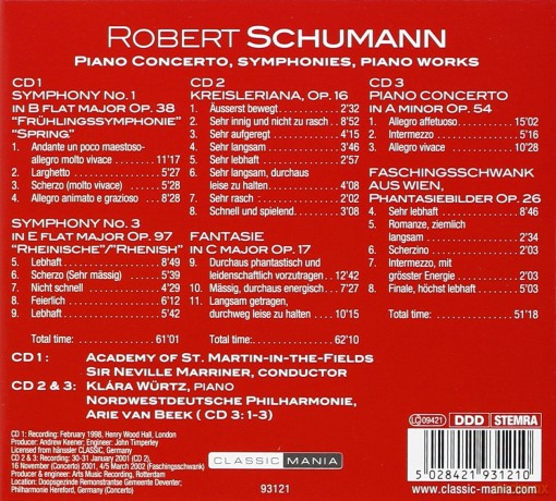 Schumann Robert: Schumann Collection [3CD]