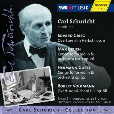 Schuricht Carl: Conducts Grieg - Bruch - Goetz - Volkmann [CD]