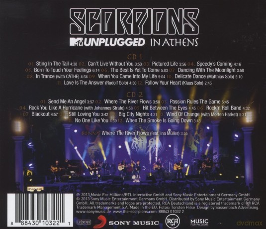 Scorpions: Mtv Unplugged In Athens [2CD]