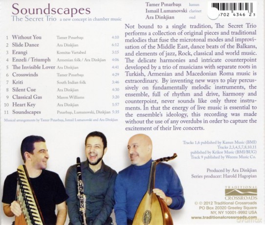 Secret Trio: Soundscapes [CD]