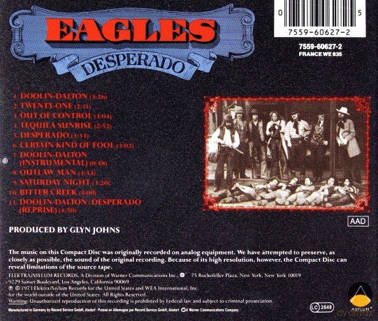 Eagles: Desperado [CD]