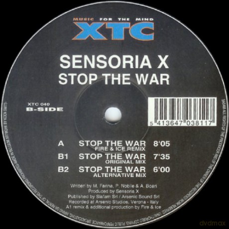 Sensoria X: Stop The War [Winyl]