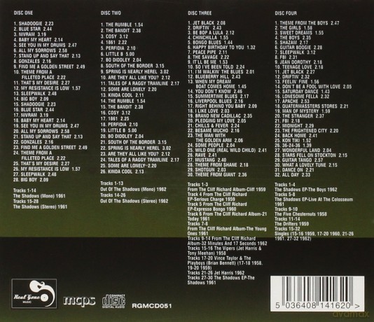 Shadows: 2 Classic Albums Plus Bonus Eps And Singles [4CD]