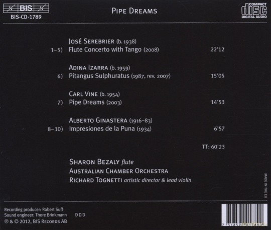 Sharon Bezaly: Pipe Dreams [CD]